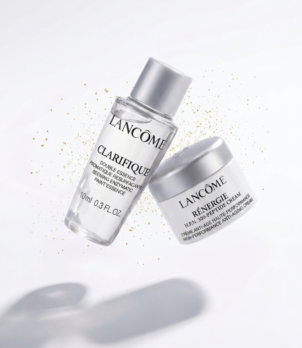 Lancôme Clarifique Double Essence 10ml & Rénergie H.P.N. 300-Peptide Cream Set